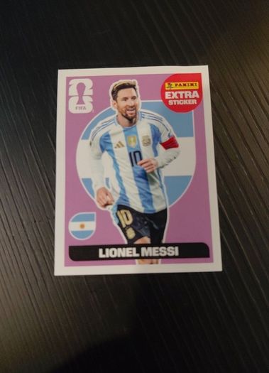 Lionel Messi World Cup Sticker 2026
