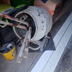 Petrol mixer, acros,  harris fence