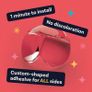 Corner Protector for Baby, Protectors Guards - Furniture Corner Guard & Edge Safety Bumpers - Baby Proof Bumper & Cushion to Cover Sharp Furniture & Table Edges - Clear and Transparent - (18 Pack) Image 3