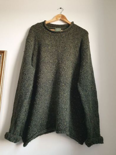Wool Knitted Jumper Size Xl
