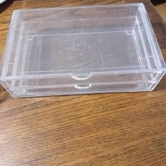 Acrylic makeup storage box
