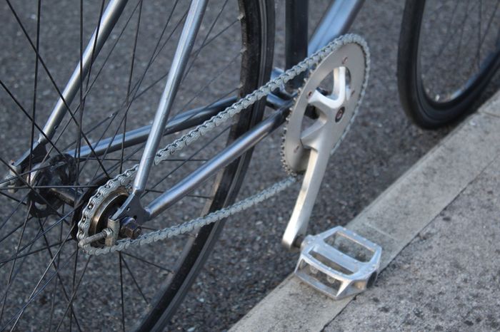 Silver single speed