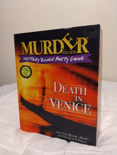 Classic Murder Mystery Party Game - DEATH IN VENICE