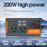 OHAONA 200W Car Inverter - 12V/24V to 220V Power Converter with LED Display - 26612 Image 5