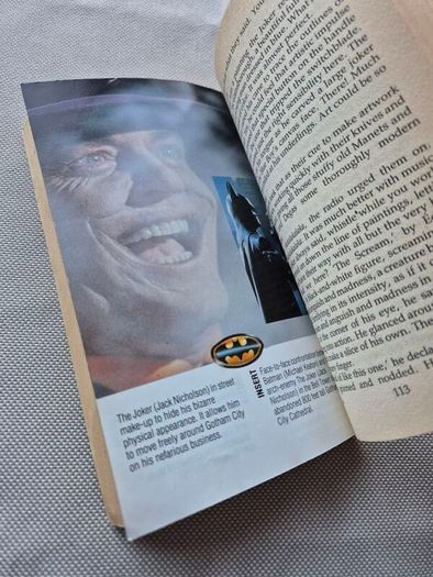 Batman film book 1989 tie-in