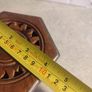 Wood Vintage Jewelry Box || Hexagon Shape Image 3