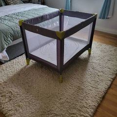 travel cot with mattress