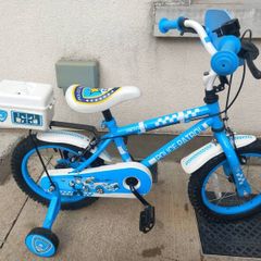 Kids police patrol bike size 14 inch wheels