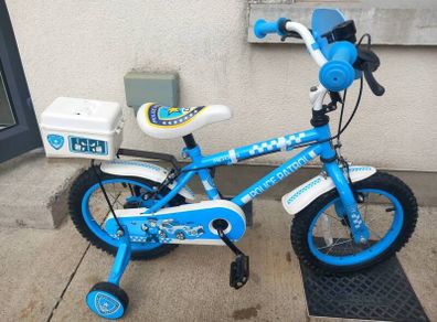 Kids police patrol bike size 14 inch wheels