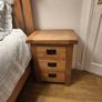Solid Oak Super King Bed Image 7