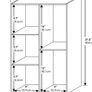 5-Cube Reversible Open Shelf Bookcase, Wood, White (FREE POSTAGE) Image 6