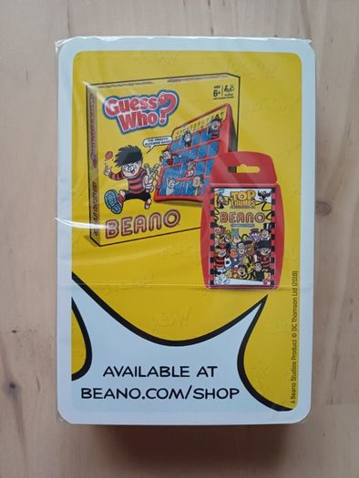 Beano Comic Waddington's Playing Cards (Poker Rummy Solitaire Hearts Cribbage BRAND NEW)