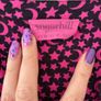 Sugarhill stars moon celestial mini shirt dress size 12 Image 4