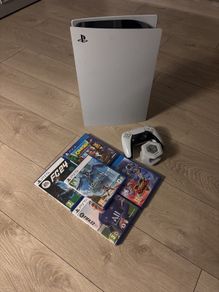 Original PS5 Disc Edition + Controller + 5 Games