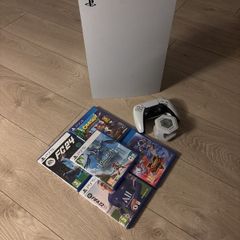 Original PS5 Disc Edition + Controller + 5 Games