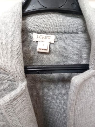J Crew Grey Knit Jkt Size M