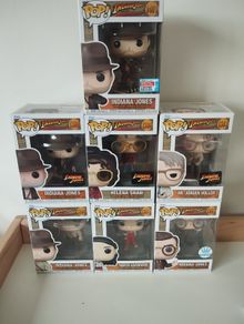 Funko Pop Indiana Jones  Complete Lot