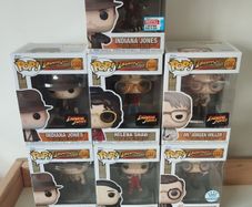 Funko Pop Indiana Jones  Complete Lot