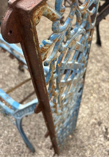 Cast Iron Garden Benches Ends and Backs