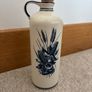Vintage Delft Blue Ceramic Bottle Image 2