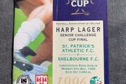 St Patrick's athletic vs Shelburne magazine