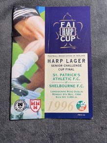 St Patrick's athletic vs Shelburne magazine