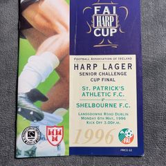 St Patrick's athletic vs Shelburne magazine