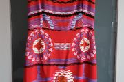 Peter Pilotto Red Abstract Dress Sz 10uk - Rrp 525 (new)