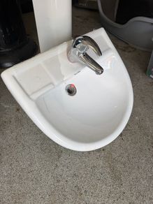 Sink with Tap and Stand