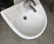 Sink with Tap and Stand