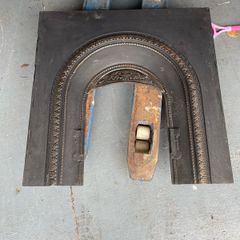 Fireplace insert cast iron