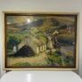 James Humbert Craig  - Cottages at Dungloe, Donegal - framed print, 1941 Belfast dealer label Image 10