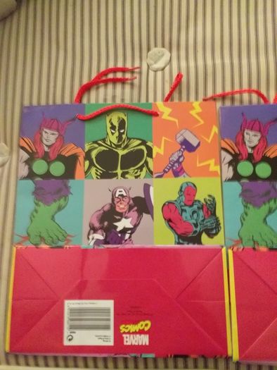 2 Marvel Bags.