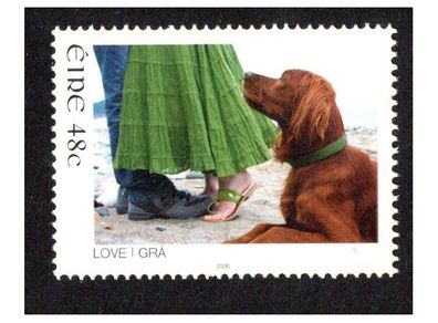 2006 Ireland Love/ Greetings Commemorative Stamp Mint Never Hinged (MNH)