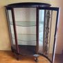 Mahogany Glass Cabinet Image 5