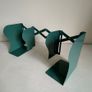 Shein Green Metal Flexible Desktop Bookend Image 3