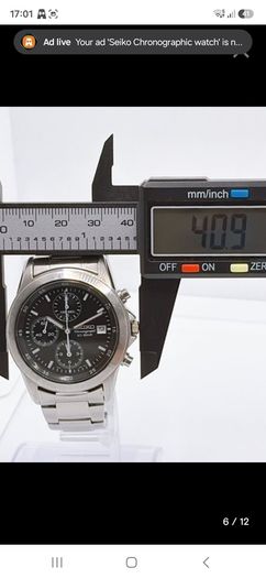 Seiko Chronographic Watch