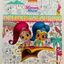 Shimmer & Shine Colouring Book & Soft Toy Image 2