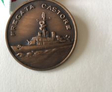 Italian Naval Medal - Naval Frigate Castore.