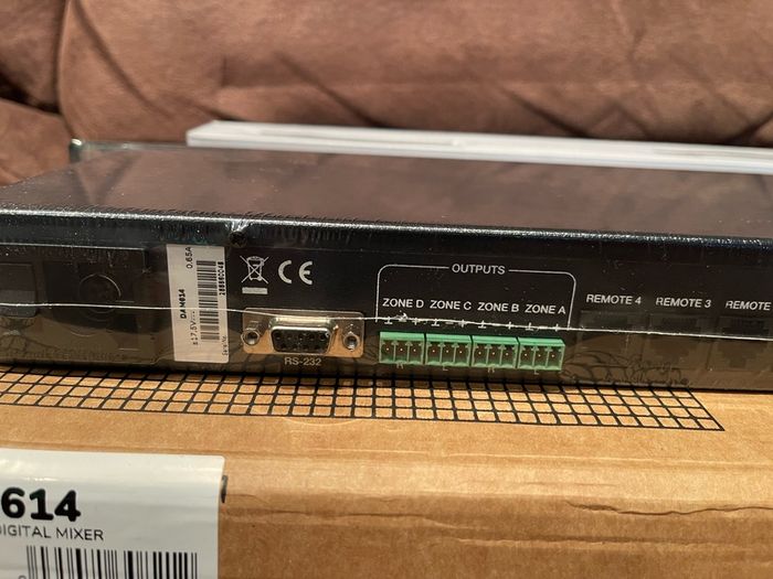 Ecler DAM614 RS232 Digital Mixer