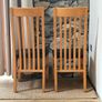 Solid wood dining chairs Image 4