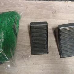new trailer net and wheels stoppers