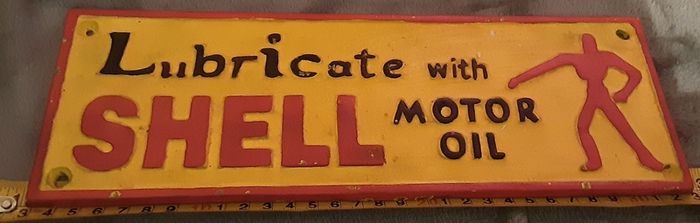 Two cast metal advertising memorabilia