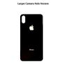 iPhone XS MAX Replacement Back Glass Door Cover with Adhesive Black Image 4