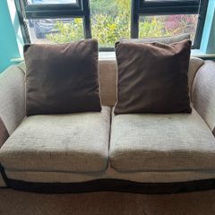 2 Seater fabric couch