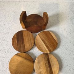 Wooden Coaster Set of 4