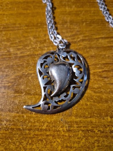 Vintage Pewter Pendant