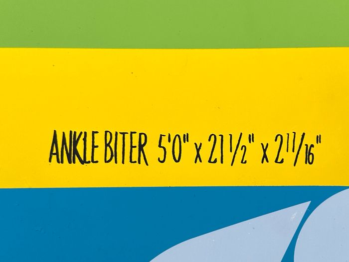 SLINGSHOT ANKLE BITER Wakesurfer 2015 with boardbag