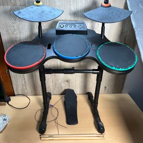 Guitar Hero World Tour PS3 Wireless Drum Kit Drums - Untested
