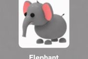 Roblox Adopt Me Pet - Elephant